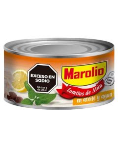 *MAROLIO LOMITOS DE ATUN EN ACEITE Y AGUA X 170 gr.