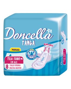 DONCELLA TOALLAS FEM TANGA X 8