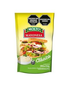 *MOLTO MAYONESA CLASICA X 250CM/ 241 GR