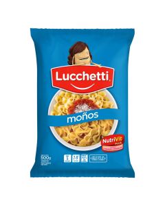 LUCCHETTI FIDEOS MOÑOS C/TRIGO CANDEAL FORTI X 500 GR