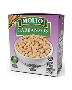 *GARBANZOS MOLTO TETRA PACK  X 340 GR