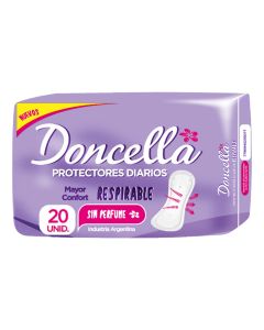 DONCELLA PROT. DIARIO SIN DEO POCKET X 20