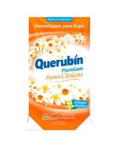QUERUBIN PERFUMANTE P/ROPA FLORES CITRICAS DOY PACK X 250 ML