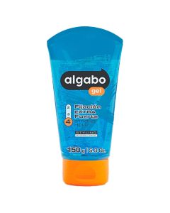 ALGABO GEL CAPILAR POMO FIJACION FUERTE  4 AZUL  X 150 GR