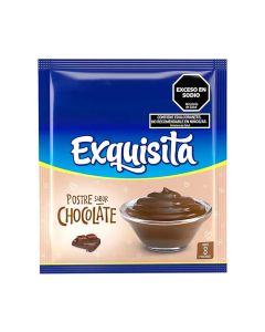 EXQUISITA POSTRE CHOCOLATE X 80 GR