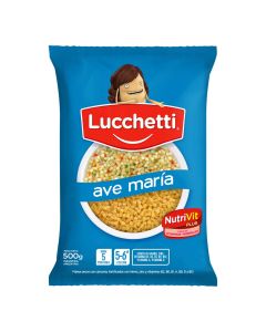 LUCCHETTI FIDEOS AVE MARIA C/CURCUMA FORTI X 500 GR