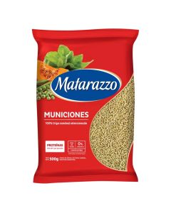 MATARAZZO FIDEOS MUNICION C/CURCUMA X 500 GR