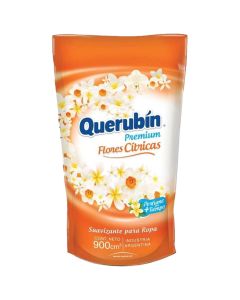 QUERUBIN PREMIUM SUAVIZANTE P/ROPAS FLORES CITRICAS X 900 ML