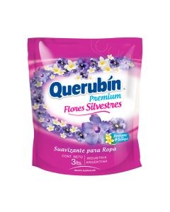 QUERUBIN SUAVIZANTE P/ROPA FLORES SILVESTRES DOY PACK X 3 LT