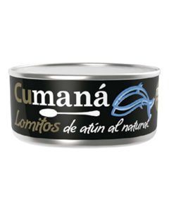 LOMITO DE ATUN NATURAL CUMANA X 170 GR.