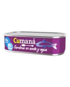 CUMANA SARDINAS EN ACEITE X 125 GR