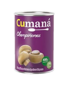 CUMANA CHAMPIGNONES ENTEROS X 400 GRS