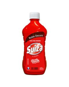 SUIZA CERA LIQUIDA R. OSCURO X 425 ML.