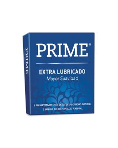 PRIME EXTRA LUBRICADO MAYOR SUAVIDAD X 3 UNI