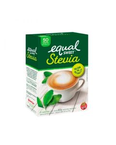 EQUAL SWEET STEVIA SOBRES X 50 GR.