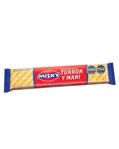 TURRON DE MANI MISKY  X 25 GR