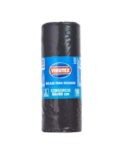 VIRUTEX BOLSA ROLLO BIO 60CM X 90CM X 10 UN.
