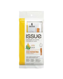 ISSUE COLOR PACK KERATINA Nº 6 RUBIO OSCURO