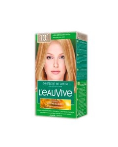 LEAUVIVE COLOR EN CREMA Nº10.1 RUBIO EXTRA CLARO CENIZA