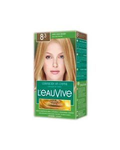 LEAUVIVE COLOR EN CREMA Nº8.3 RUBIO CLARO DORADO