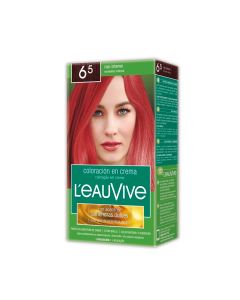 LEAUVIVE COLOR EN CREMA Nº6.5 ROJO INTENSO