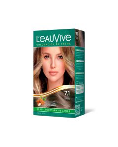LEAUVIVE COLOR EN CREMA Nº7.1 RUBIO CENIZA