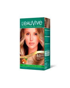 LEAUVIVE COLOR EN CREMA Nº8.1 RUBIO CLARO CENIZA