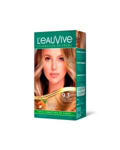 LEAUVIVE COLOR EN CREMA Nº9.3 RUBIO CLARO CLARO DORADO