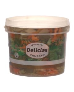DELICIAS RIOJANAS PICKLES E/VINAGRE FRASCO X 1.9 KG / 3 KG