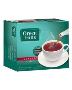 GREEN HILLS TE NEGRO X 50 SAQUITOS X 2 GR C/U