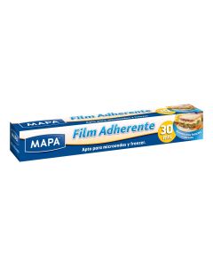 MAPA FILM ADHERENTE PARA MICROONDAS Y FREEZER X 30 MTS