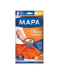 MAPA GUANTE PLISSE SATINADO TALLE M