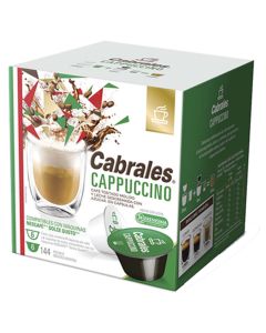 CABRALES CAPSULAS CAPPUCCINO X 144 GRS