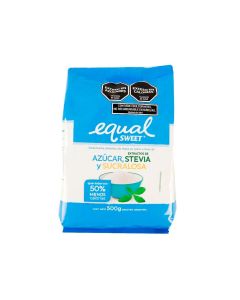 EQUAL SWEET AZUCAR ESTEVIA Y SUCRALOSA X 500 GRS