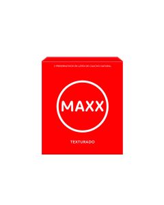 MAXX TEXTURADO X 3 UNI