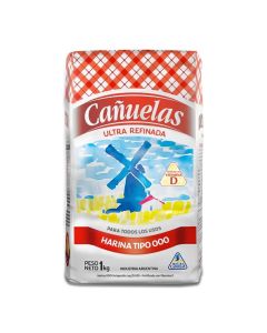 CAÑUELAS HARINA 000 VITAMINA D X 1 KG!