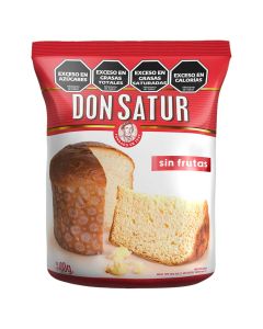DON SATUR MASA TIPO PAN DULCE S/FRUTAS X 400 GR