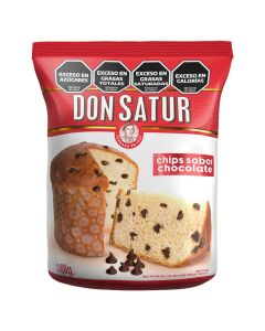 DON SATUR MASA TIPO PAN DULCE C/CHIPS D/CHOCOLATE X 400 GR