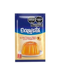EXQUISITA GELATINA S/DURAZNO FORTI X 40 GR