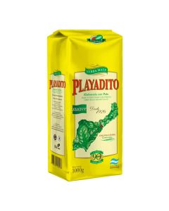 PLAYADITO YERBA MATE ELABORADA CON PALO X  1 KG