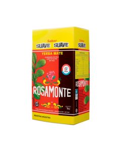 ROSAMONTE YERBA MATE SUAVE SIN TACC X 1 KG