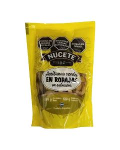 NUCETE ACEITUNAS VERDES EN RODAJAS D/P X 150 GR