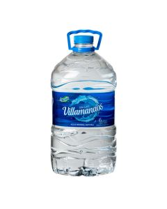 VILLAMANAOS AGUA MINERAL  X 6 LT