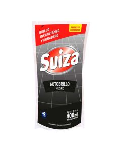 SUIZA AUTOBRILLO NEGRO DOYPACK  X 400ML