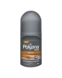 POLYANA ANTITRANSPIRANTE MEN WOOD ROLL ON X 50 ML