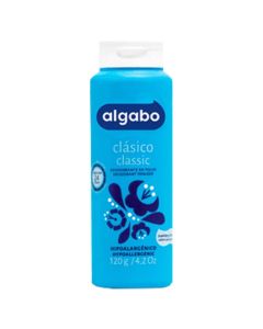 ALGABO DESODORANTE EN POLVO CLASICO (CELESTE)  X 120G
