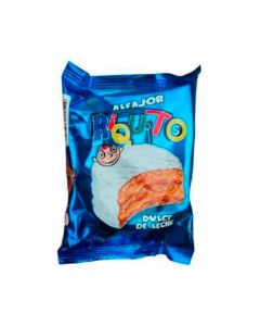 RIQUITO ALFAJOR TRIPLE BLANCO CON DULCE DE LECHE X 60 GR