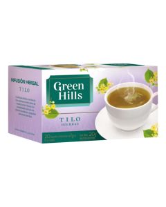 GREEN HILLS TE TILO PURO X 20 SAQ X 1 GRc/u