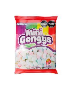 BILLIKEN GONGYS MARSHMALLOW SABOR VAINILLA MINI SIN TACC X 200 GR