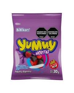 BILLIKEN YUMMY MORITAS SIN TACC X 30 GR